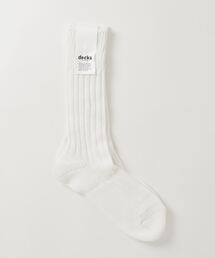 decka Quality socks（デカクオリティソックス）の「decka Quality socks/デカ クォリティソックス/Cased Heavyweight Plain Socks（ソックス/靴下）」