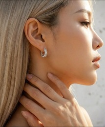 【blatto 925silver】シルバー925 ミルグレインデザイン　フープピアス esm-pierce-39-24【RBTS】