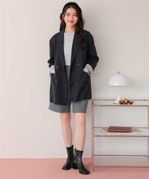 titivate(ティティベイト)の「シンプルショートパンツ(その他パンツ・レディース・グレー/ブラック/ベージュ・L/MT/M/S)」の14枚目の写真