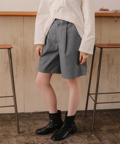 titivate(ティティベイト)の「シンプルショートパンツ(その他パンツ・レディース・グレー/ブラック/ベージュ・L/MT/M/S)」の16枚目の写真