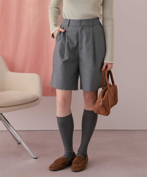 titivate(ティティベイト)の「シンプルショートパンツ(その他パンツ・レディース・グレー/ブラック/ベージュ・L/MT/M/S)」の20枚目の写真