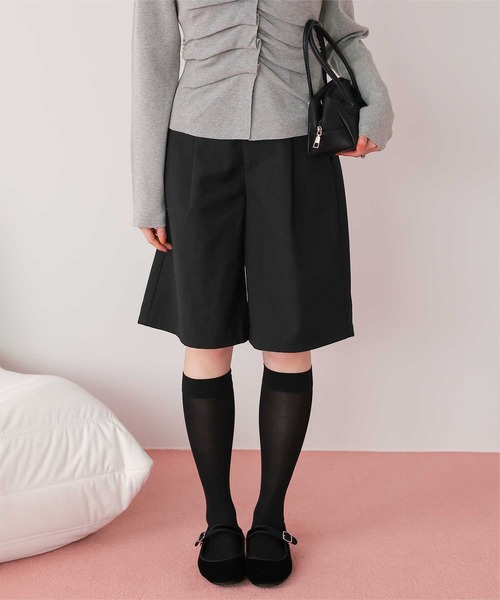 titivate(ティティベイト)の「シンプルショートパンツ(その他パンツ・レディース・グレー/ブラック/ベージュ・L/MT/M/S)」の11枚目の写真