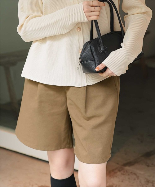 titivate(ティティベイト)の「シンプルショートパンツ(その他パンツ・レディース・グレー/ブラック/ベージュ・L/MT/M/S)」の5枚目の写真
