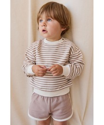 JAMIE KAY（ジェイミーケイ）の「スウェットプルオーバーSlim Stripe Charter/Cloud（スウェット）」