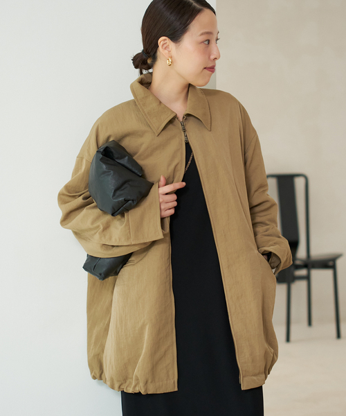 新品　Plage テントブルゾン　プラージュ プラージュ Plage 《追加予約》テントブルゾン 2 （ブラック