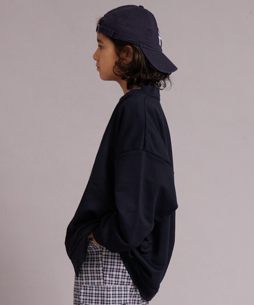 PAIRMANON STREET（ペアマノンストリート）の「【マルチファンクション】速乾 裏毛 カーディガン【PAIRMANON STREET】（カーディガン/ボレロ・キッズ・グレー/ブラック/ブルーグレー/ブラウン・100/110/120/130/140/150/160）」の5枚目の写真