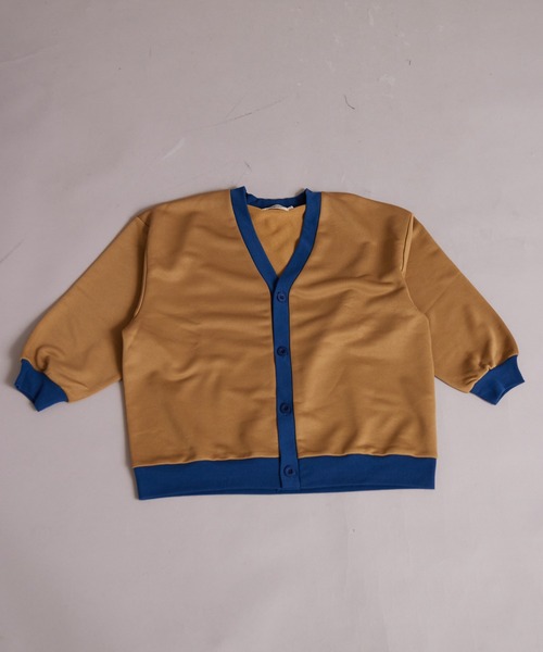 PAIRMANON STREET（ペアマノンストリート）の「【マルチファンクション】速乾 裏毛 カーディガン【PAIRMANON STREET】（カーディガン/ボレロ・キッズ・グレー/ブラック/ブルーグレー/ブラウン・100/110/120/130/140/150/160）」の14枚目の写真