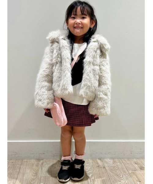 GAP（ギャップ）の「リボン GAPロゴ クロスボディバッグ (キッズ)（ショルダーバッグ・キッズ・ピンク/グレー・ONE SIZE）」の4枚目の写真