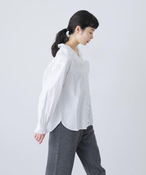 かぐれ（カグレ）の「Ruffle collar shirt（シャツ/ブラウス）」 - WEAR