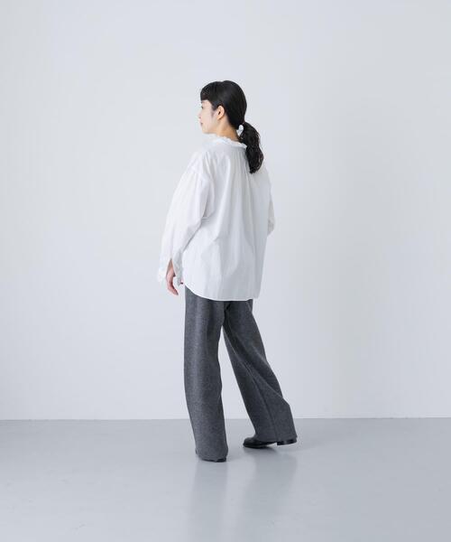 Ruffle collar shirt（シャツ/ブラウス）｜かぐれ（カグレ）の