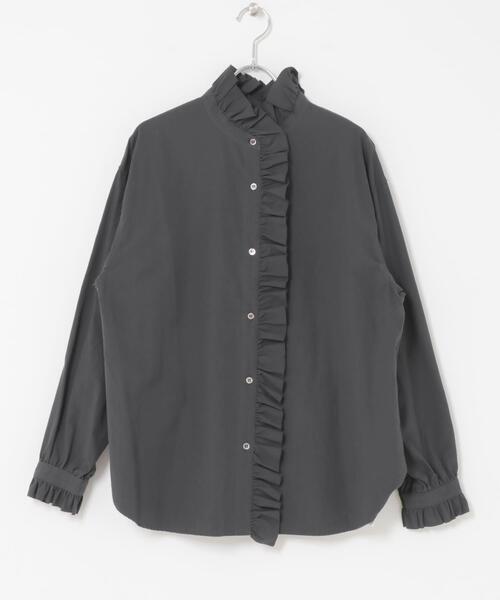 Ruffle collar shirt（シャツ/ブラウス）｜かぐれ（カグレ）の