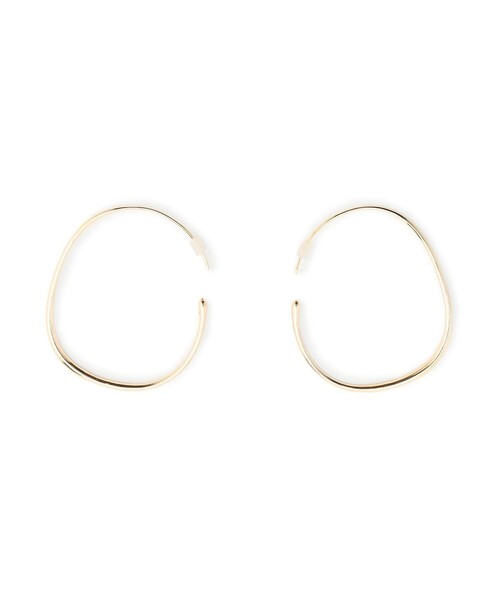ナロー フープ ピアス