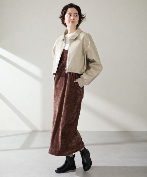 WA ORiental TRaffic(ダブルエーオリエンタルトラフィック)の「アーモンドトゥ フラット サイドゴアブーツ /52405(ブーツ・レディース・ブラウン/ブラック・S/M/L/LL/SS/3L)」の21枚目の写真