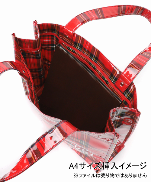 FRAMeWORK（フレームワーク）の「YARMO THE UNIFORM×DUDE SIGNS×FRAMEWORK British Sch（トートバッグ・レディース・ネイビー/ベージュ/レッド・FREE）」の15枚目の写真