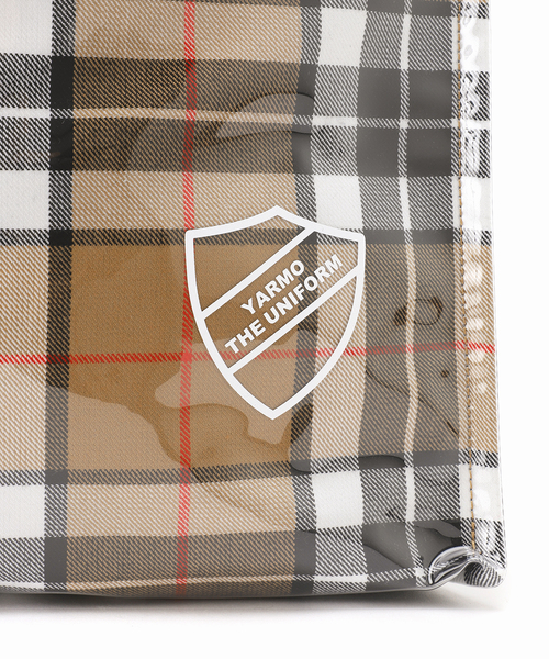 FRAMeWORK（フレームワーク）の「YARMO THE UNIFORM×DUDE SIGNS×FRAMEWORK British Sch（トートバッグ・レディース・ネイビー/ベージュ/レッド・FREE）」の5枚目の写真