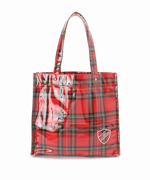 FRAMeWORK（フレームワーク）の「YARMO THE UNIFORM×DUDE SIGNS×FRAMEWORK British Sch（トートバッグ・レディース・ネイビー/ベージュ/レッド・FREE）」の8枚目の写真