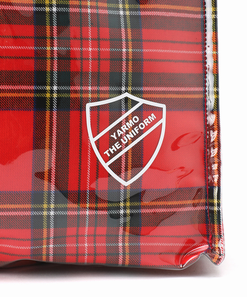 FRAMeWORK（フレームワーク）の「YARMO THE UNIFORM×DUDE SIGNS×FRAMEWORK British Sch（トートバッグ・レディース・ネイビー/ベージュ/レッド・FREE）」の9枚目の写真