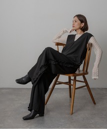 Floran（フローラン）の「サイドフリル　サロペット（サロペット/オーバーオール）」