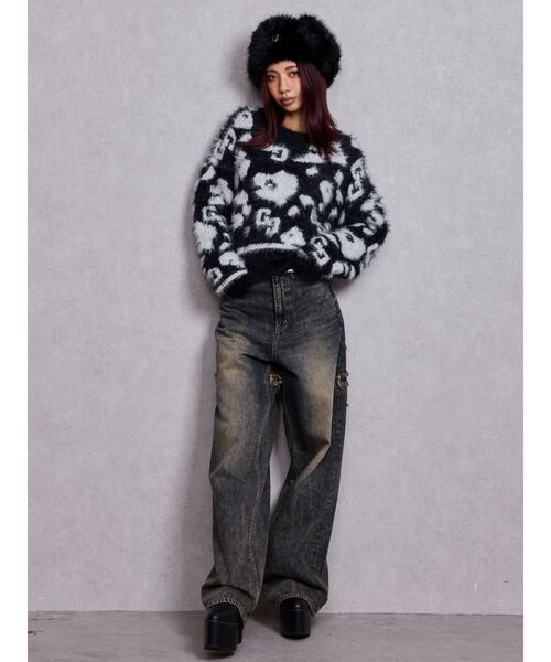 GYDA（ジェイダ）の「Symmetry GYDA フライトキャップ（キャップ・レディース・ブラック・FREE）」の11枚目の写真