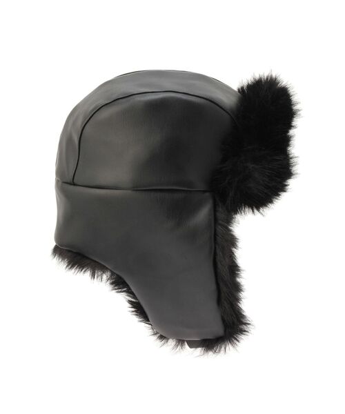 GYDA（ジェイダ）の「Symmetry GYDA フライトキャップ（キャップ・レディース・ブラック・FREE）」の3枚目の写真