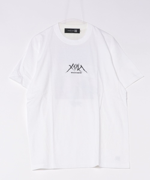 ARCHIVER(アーカイバ)の「【RES】【SAMURAI CORE x MAYHEM】Graphic Design T(Tシャツ/カットソー・メンズ・ホワイト・MEDIUM)」の1枚目の写真