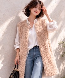 Dolce Fiora（ドルチェフィオラ）の「ファーロングジレベスト（ベスト）」