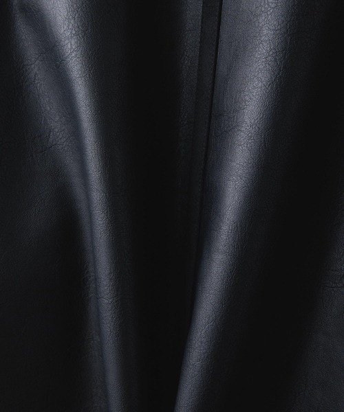 CLEL（クレイル）の「【CLEL】4way Reversible Faux Shearling Jacket / 4way リバーシブルフェイクムートンジャケット（ブルゾン・メンズ・チャコールグレー/ブラック/ブラウン・XS/S/M/L）」の16枚目の写真