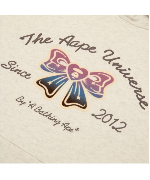 AAPE BY A BATHING APE(エーエイプバイアベイシングエイプ)の「AAPE PULLOVER HOODIE(パーカー・レディース・アイボリー・SMALL/XX-SMALL/X-SMALL)」の3枚目の写真