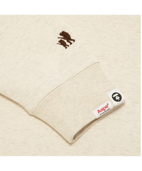AAPE BY A BATHING APE(エーエイプバイアベイシングエイプ)の「AAPE PULLOVER HOODIE(パーカー・レディース・アイボリー・SMALL/XX-SMALL/X-SMALL)」の4枚目の写真