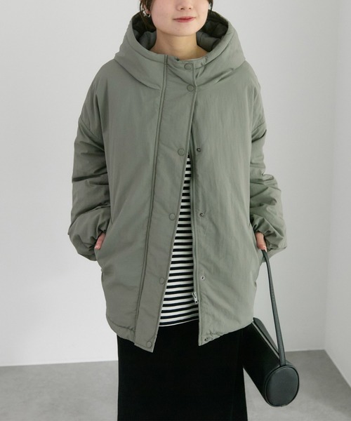 WEB限定】中わたモンスターパーカー（ミリタリージャケット）｜PUAL CE