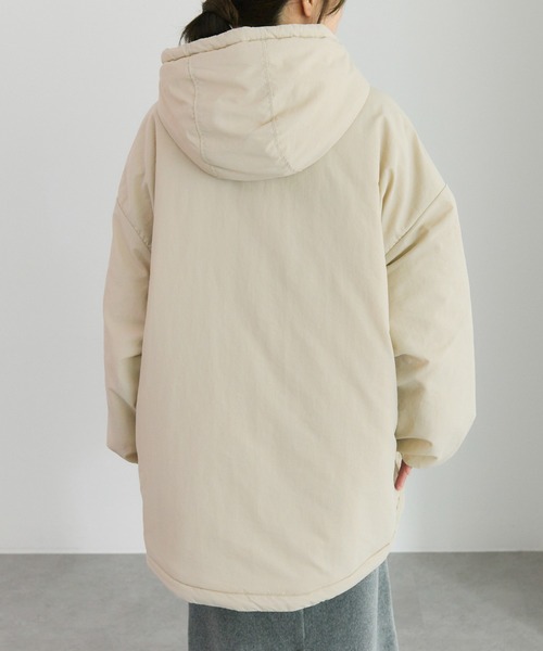 WEB限定】中わたモンスターパーカー（ミリタリージャケット）｜PUAL CE