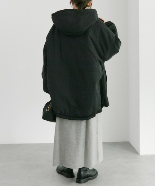 WEB限定】中わたモンスターパーカー（ミリタリージャケット）｜PUAL CE