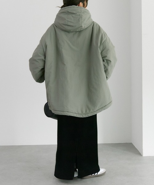 WEB限定】中わたモンスターパーカー（ミリタリージャケット）｜PUAL CE