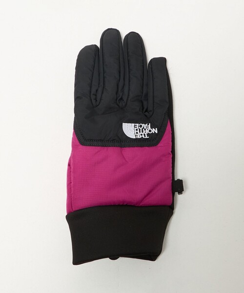 THE NORTH FACE（ザノースフェイス）の「＜THE NORTH FACE＞ヌプシ イーチップ グローブ（手袋・レディース・ブラック/ピンク・S）」の9枚目の写真