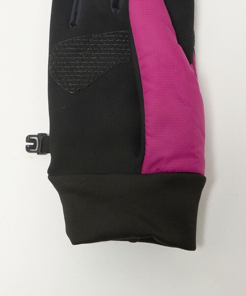 THE NORTH FACE（ザノースフェイス）の「＜THE NORTH FACE＞ヌプシ イーチップ グローブ（手袋・レディース・ブラック/ピンク・S）」の12枚目の写真