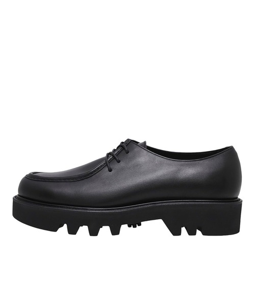 foot the coacher（フットザコーチャー）の「【foot the coacher/フットザコーチャー】TIROLEAN SHOES(BLK SOLE)（ドレスシューズ・メンズ・ブラック・7h/8h/9h）」の6枚目の写真