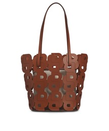 BOSS（ボス）の「Double Bモノグラム レザー トートバッグ インナーポーチ付き（トートバッグ）」