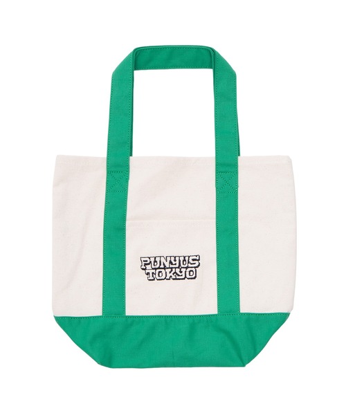 PUNYUS（プニュズ）の「ロゴ刺繍キャンバスミニトートバッグ（トートバッグ・レディース・グリーン・FREE）」の3枚目の写真