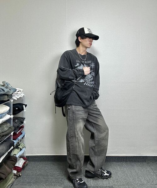 TRILLION(トリリオン)の「スケートボードピグメントグラフィックロングスリーブ(CHARCOAL)(Tシャツ/カットソー・レディース・その他・MEDIUM/LARGE/X-LARGE)」の11枚目の写真