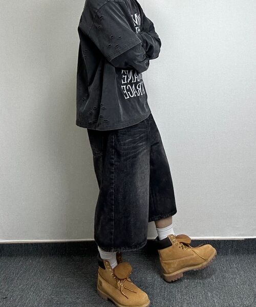 TRILLION(トリリオン)の「スケートボードピグメントグラフィックロングスリーブ(CHARCOAL)(Tシャツ/カットソー・レディース・その他・MEDIUM/LARGE/X-LARGE)」の12枚目の写真