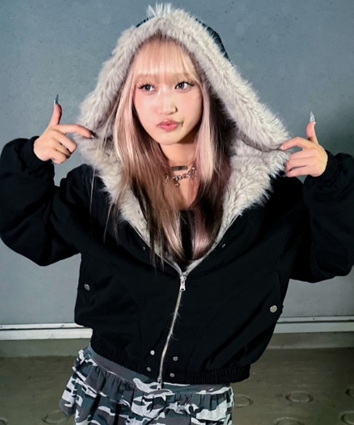 A'GEM/9 × .kom 『A'gem/エージェム』ファーライニングショート