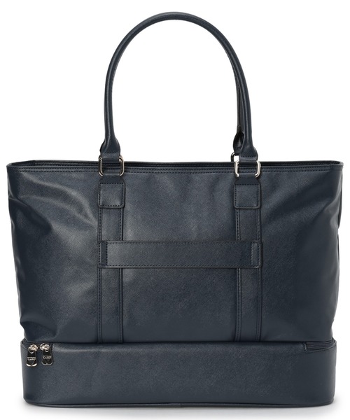 Guess(ゲス)の「ADAMS Zip Bottom Tote トートバッグ (トートバッグ・レディース・ネイビー/ブラック・ONE SIZE)」の3枚目の写真