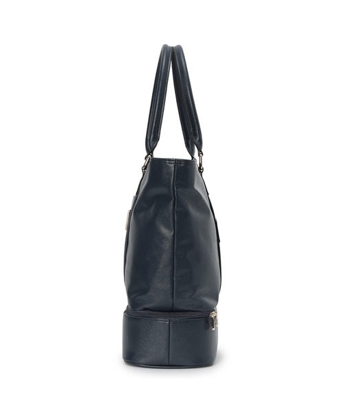 Guess(ゲス)の「ADAMS Zip Bottom Tote トートバッグ (トートバッグ・レディース・ネイビー/ブラック・ONE SIZE)」の4枚目の写真