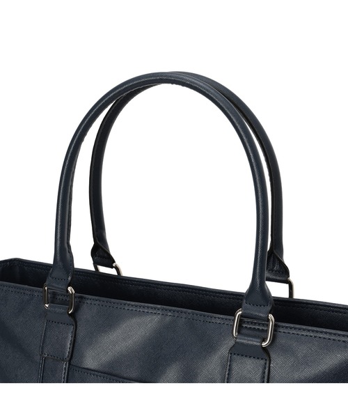 Guess(ゲス)の「ADAMS Zip Bottom Tote トートバッグ (トートバッグ・レディース・ネイビー/ブラック・ONE SIZE)」の5枚目の写真
