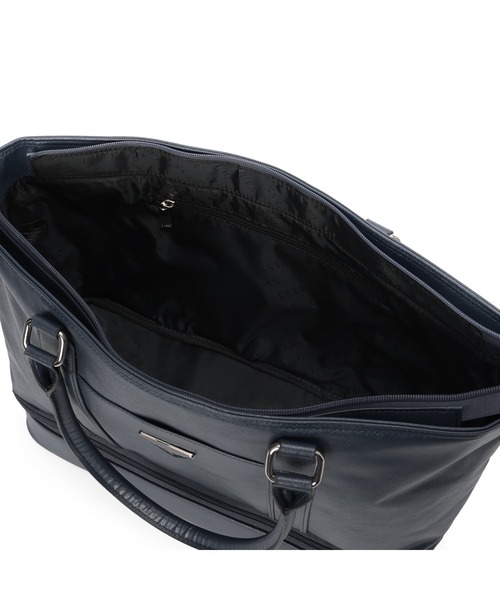 Guess(ゲス)の「ADAMS Zip Bottom Tote トートバッグ (トートバッグ・レディース・ネイビー/ブラック・ONE SIZE)」の11枚目の写真
