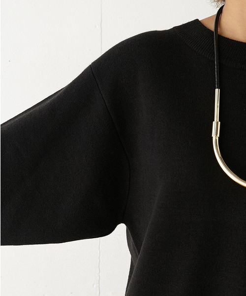 SLY（スライ）の「DOUBLE FACE HG TOPS（ニット/セーター・レディース・ブラウン/ブラック/カーキ・FREE）」の10枚目の写真