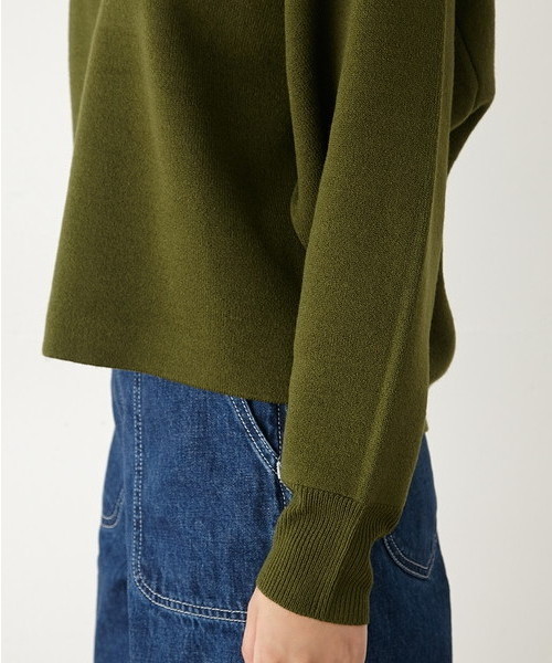 SLY（スライ）の「DOUBLE FACE HG TOPS（ニット/セーター・レディース・ブラウン/ブラック/カーキ・FREE）」の7枚目の写真