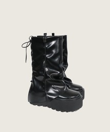 レースアップロングプラットフォームブーツ/2025 AW NEW COLLECTION
