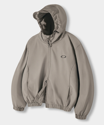 DIMITRI BLACK（ディミトリブラック）の「VLAD 2WAY Minimal Logo Hooded Windbreaker_Ash Gray（ナイロンジャケット）」