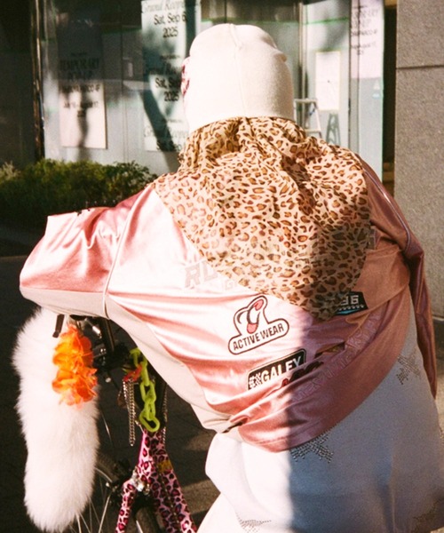HEY!MrsROSE(ヘイミセスローズ)の「HEY! Mrs ROSE(ヘイ!ミセスローズ)HEY!Mr.GALFY 走り屋ロンT(Tシャツ/カットソー・レディース・ブラック/ピンク・FREE)」の9枚目の写真